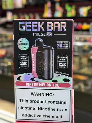 Geek Bar Pulse X Watermelon Ice package