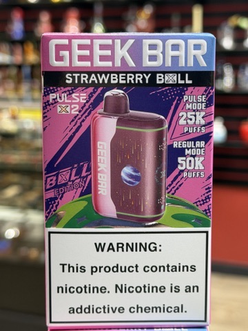 Geek Bar Pulse X2 Strawberry BXLL package