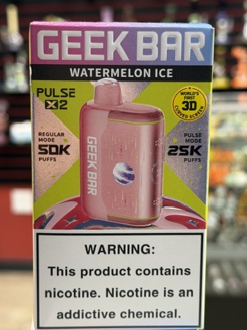 Geek Bar Pulse X2 Watermelon Ice package
